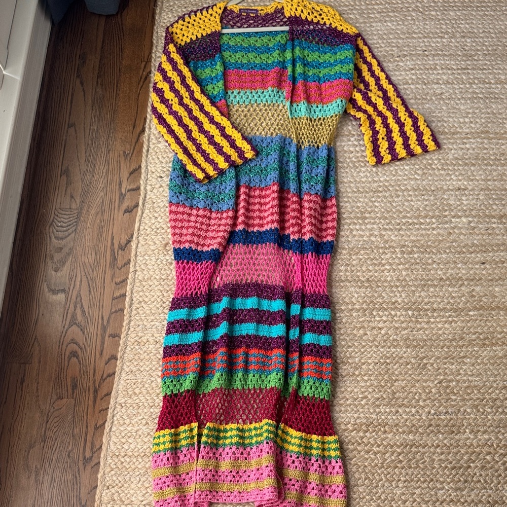 Missoni Multicolor Knit Swim Coverup